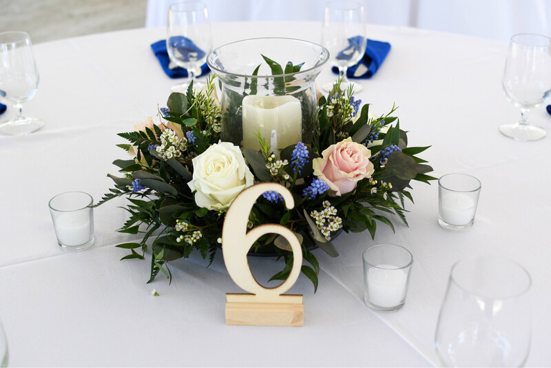 Wooden Stand Table Numbers