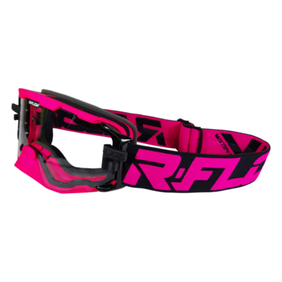 Masque Enduro anti-buée NEXT Rose/Noir RFLOW