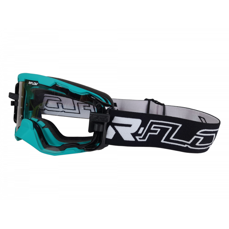 Masque Enduro anti-buée NEXT Bleu/Noir RFLOW