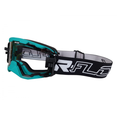 Masque Enduro anti-buée NEXT Bleu/Noir RFLOW