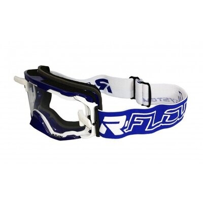 Masque Enduro anti-buée NEXT Noir/Bleu RFLOW