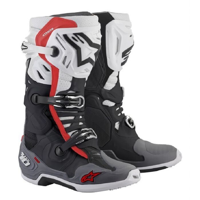 Botte Tech-10 Blanc/Noir ALPINESTARS Botte Tech-10 Blanc/Noir ALPINESTARS