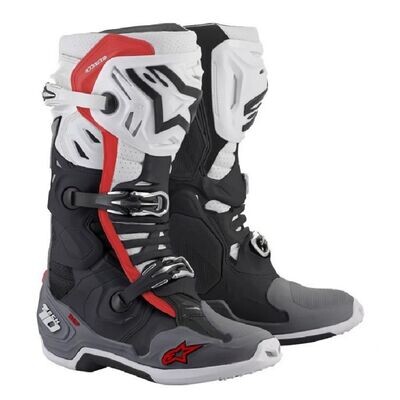 Botte Tech-10 Blanc/Noir ALPINESTARS Botte Tech-10 Blanc/Noir ALPINESTARS