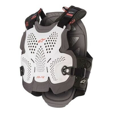 Pare Pierre A4 MAX Blanc ALPINESTARS