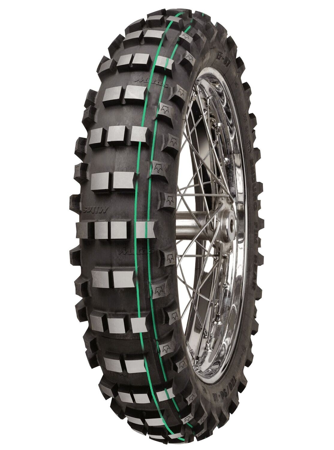Pneu 140/80/18 doubles bandes Vertes MITAS