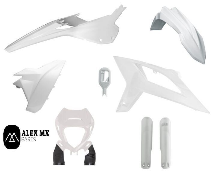 Kit plastique Enduro BETA Blanc RTECH