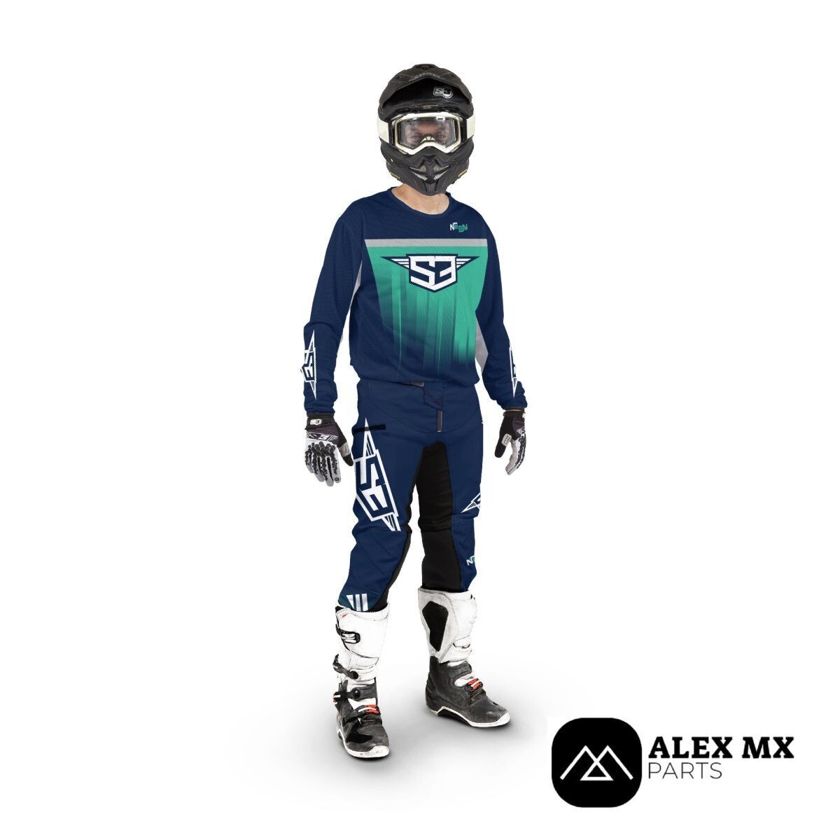 Tenue Neon Bleu/Vert S3