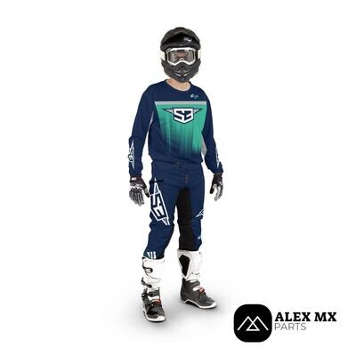 Tenue Neon Bleu/Vert S3