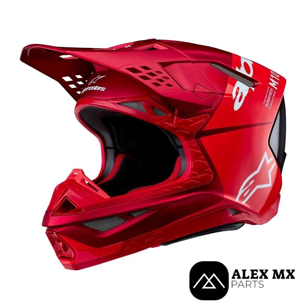 Casque SuperTech M10 Rouge  ALPINESTARS