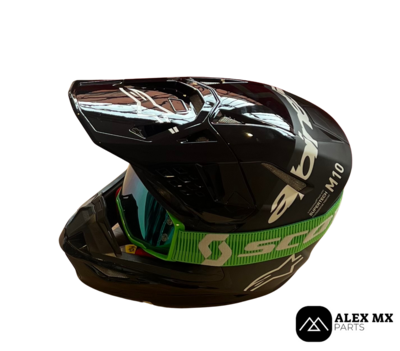 Casque SuperTech M10 ALPINESTARS + Masque Prospect SCOTT