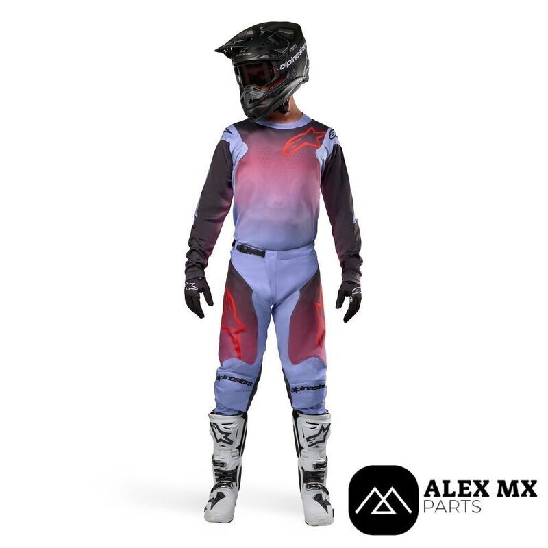 Tenue Rouge Noir Racer ALPINESTARS
