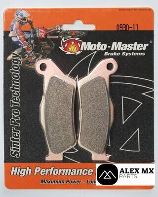 Plaquette avant MOTO-MASTER