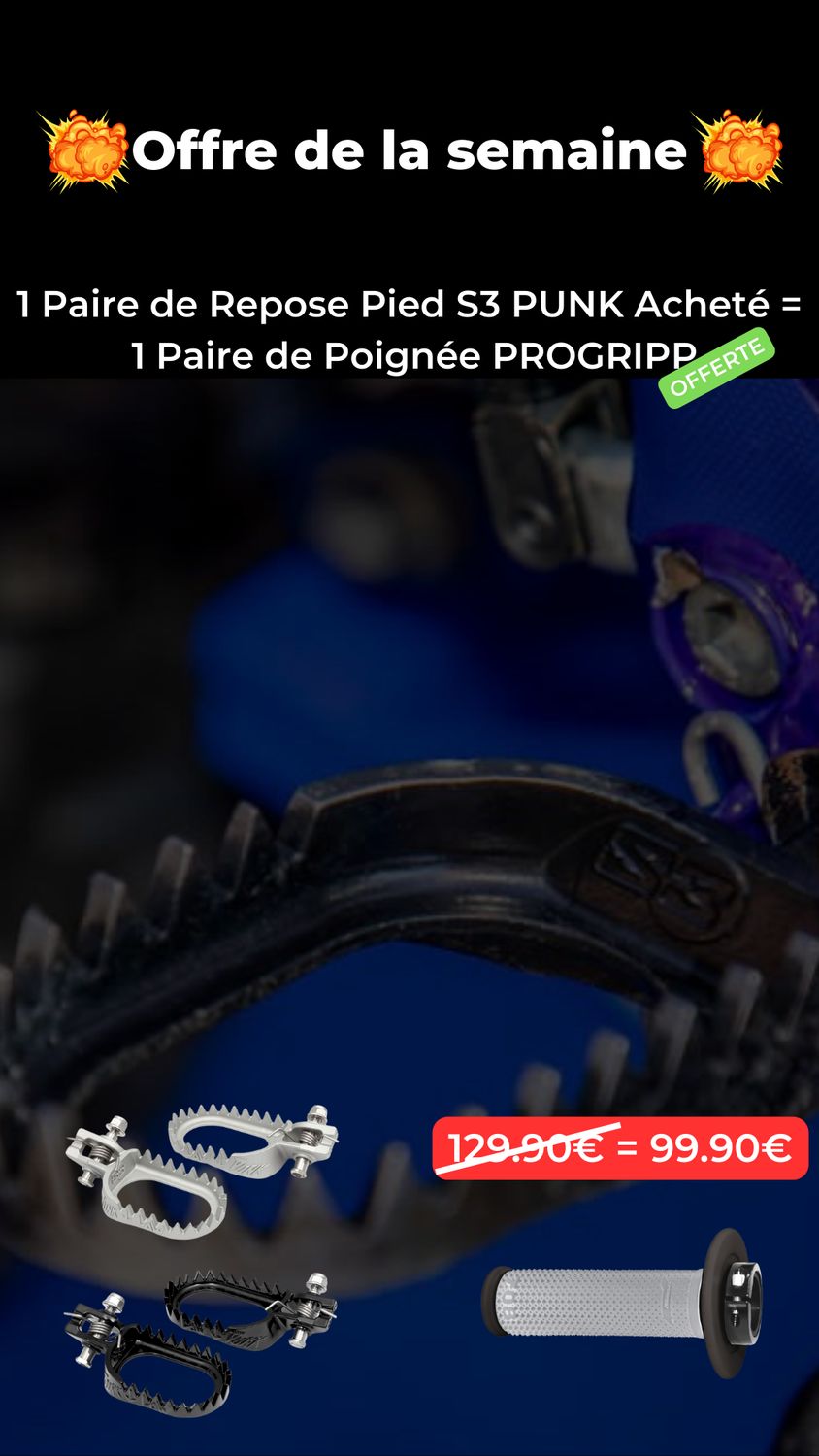 Cale Pied  PUNK S3 = Poignée Progripp OFFERTE