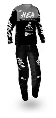 Tenue HARD ENDURO AUVERGNE Gris / Noir