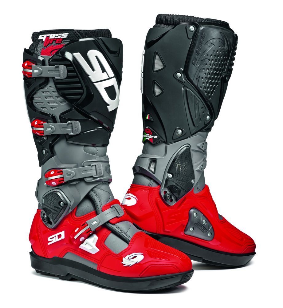 BOTTE CROSSFIRE 3 SRS ROUGE/NOIR SIDI