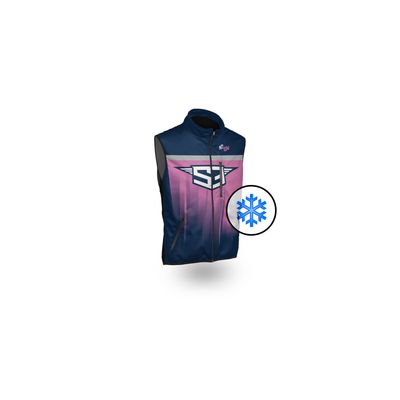 Veste Sans Manche Neon ROSE / BLEU S3