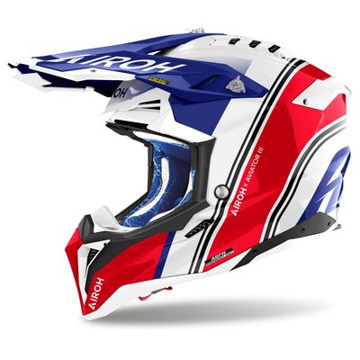 CASQUE AVIATOR 3 HIMA ROUGE AIROH CASQUE AVIATOR 3 HIMA ROUGE AIROH