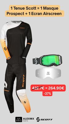1 Tenue SCOTT = 1 Masque + 1 Ecran AIRSCREEN