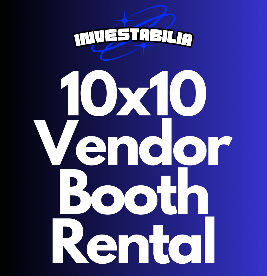 Terrell Hall B1-#5 Booth Rental ONLY June 21-23, 2024