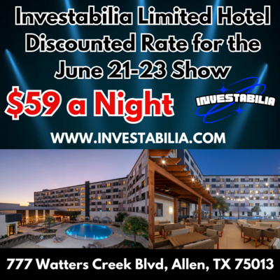 Friday June 21st Discounted Hotel Rate