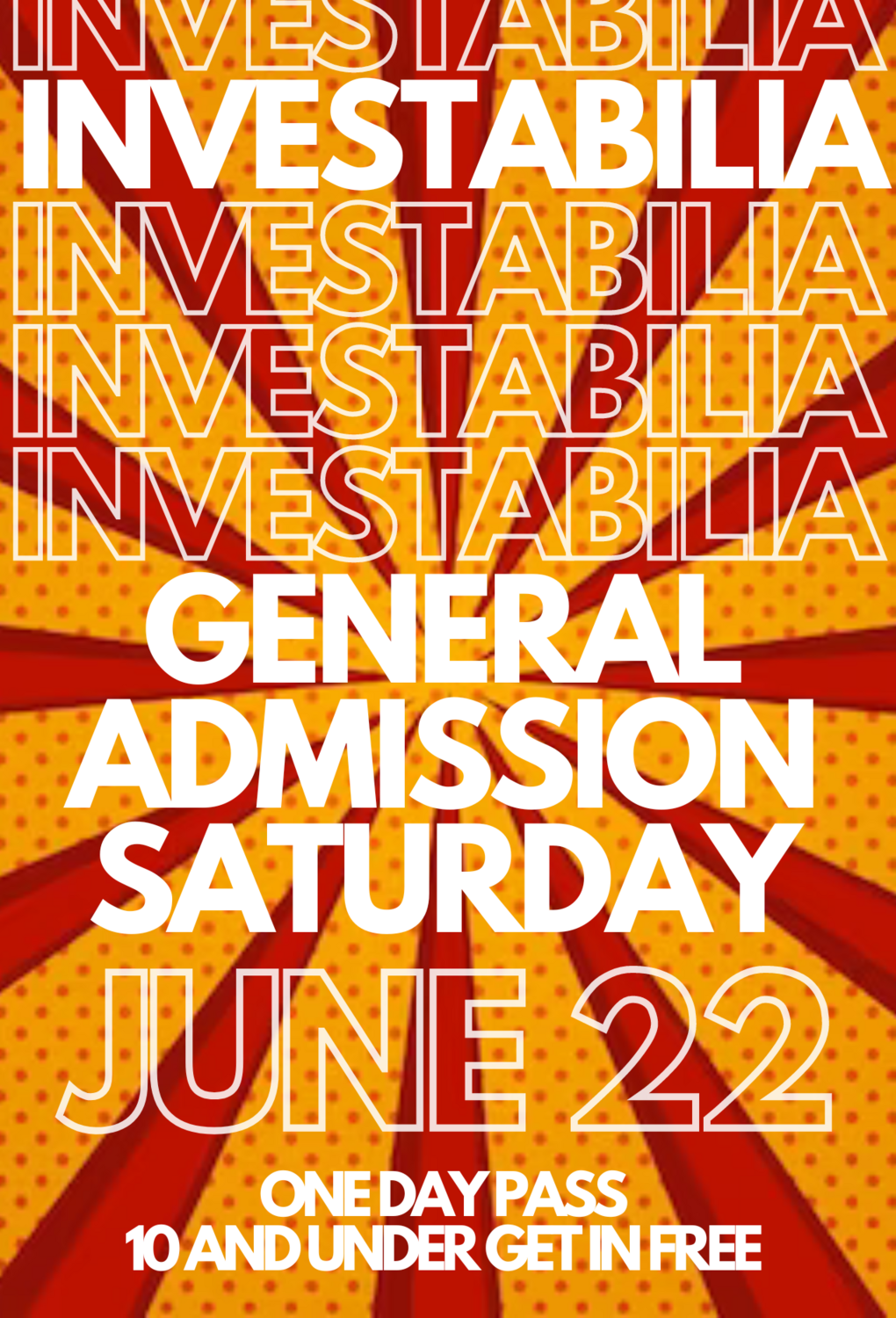 Investabilia June 22, 2024 Saturday General Admission