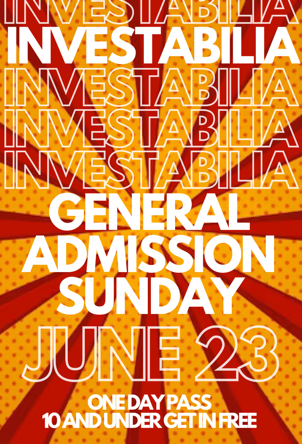 Investabilia June 23, 2024 Sunday General Admission