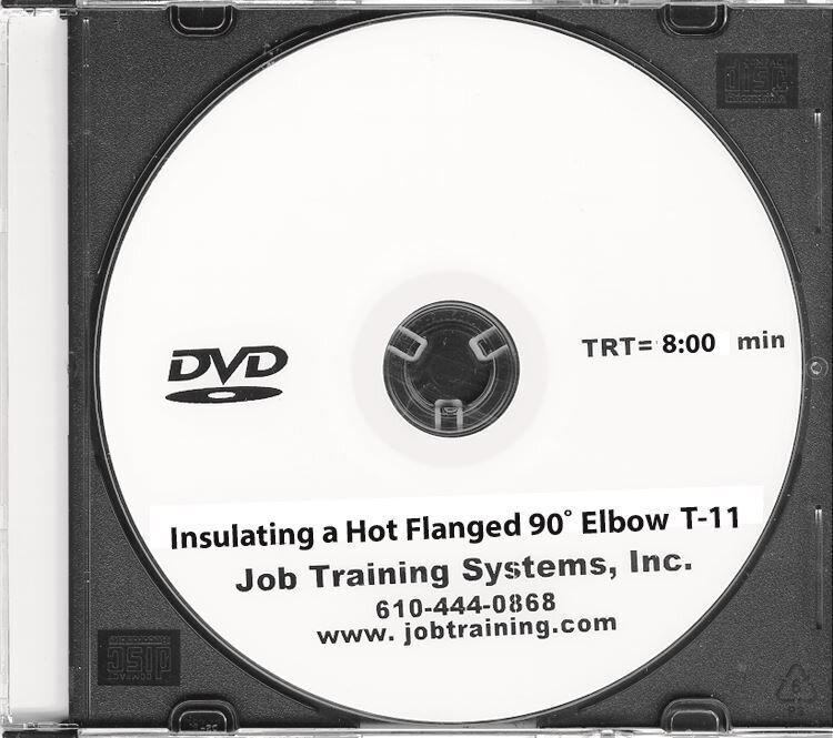 Insulating a Hot Flanged 90� Elbow - DVD No. T-11