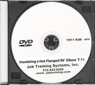 Insulating a Hot Flanged 90� Elbow - DVD No. T-11