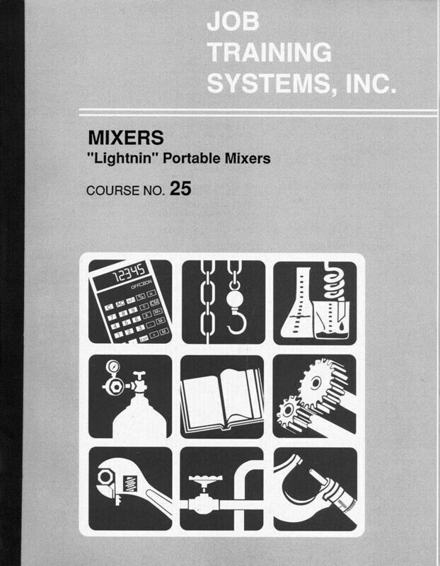 Mixers -"Lightnin" Portable Mixers - Course No. 25
