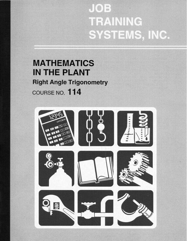 Plant Mathematics - Right Angle Trigonometry - Course No. 114