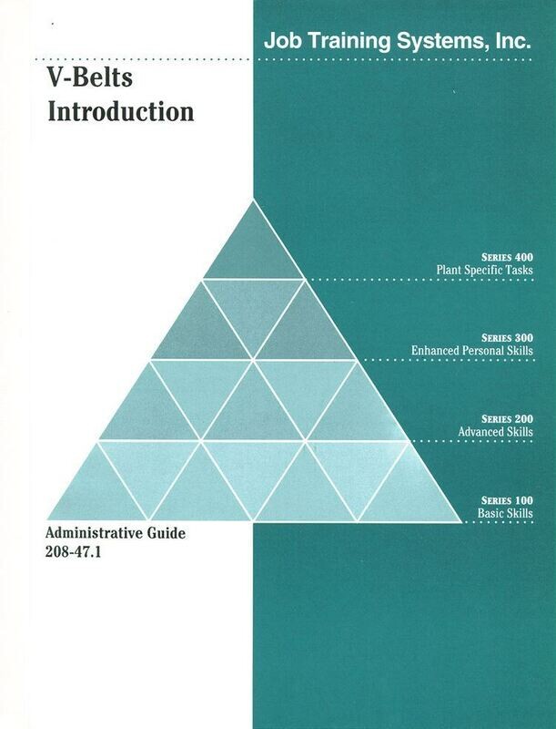 Course No. 208-47.1A  VBelts Introduction- Administrative Guide