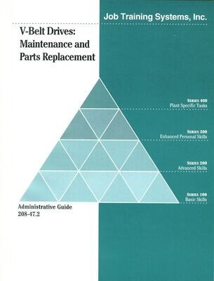 Course No. 208-47.2A V-Belts: Maintenance & Parts Replacement- Administrative Guide