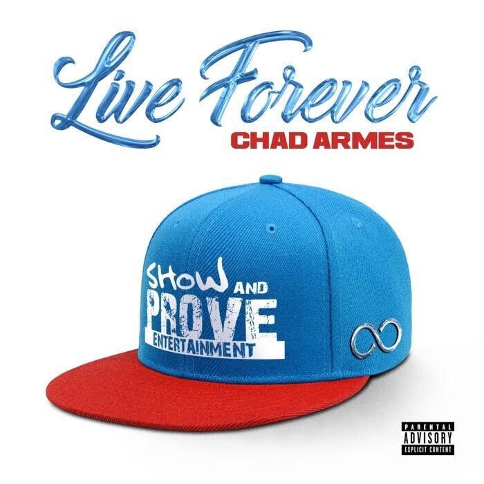 Autographed Chad Armes "Live Forever " Physical CD