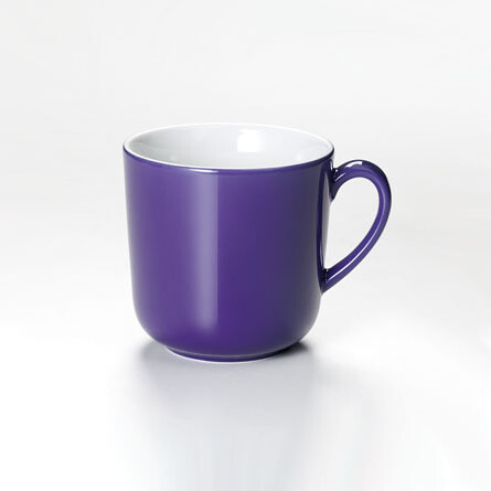 Becher mit Henkel 0,32 l Dibbern Solid Color violett