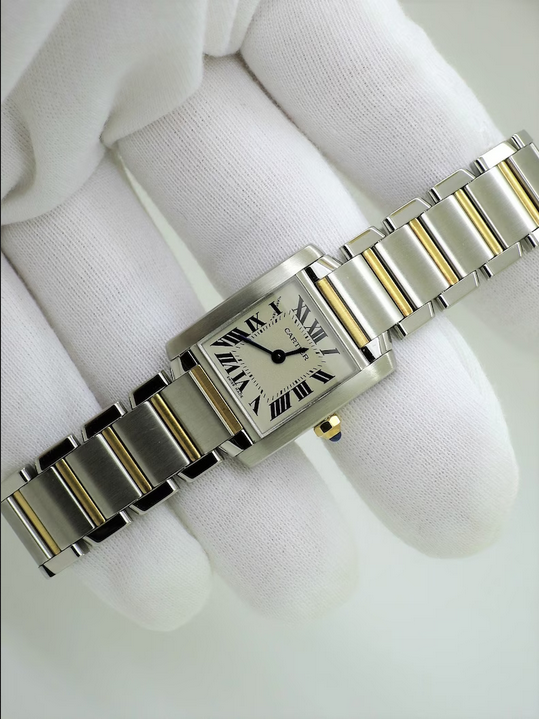 AUTHENTIC CARTIER TANK SM