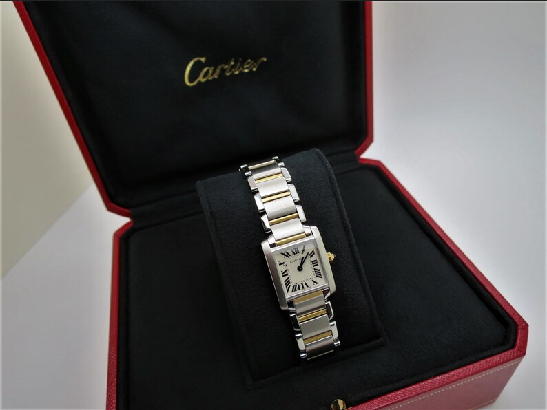 AUTHENTIC CARTIER TANK SM