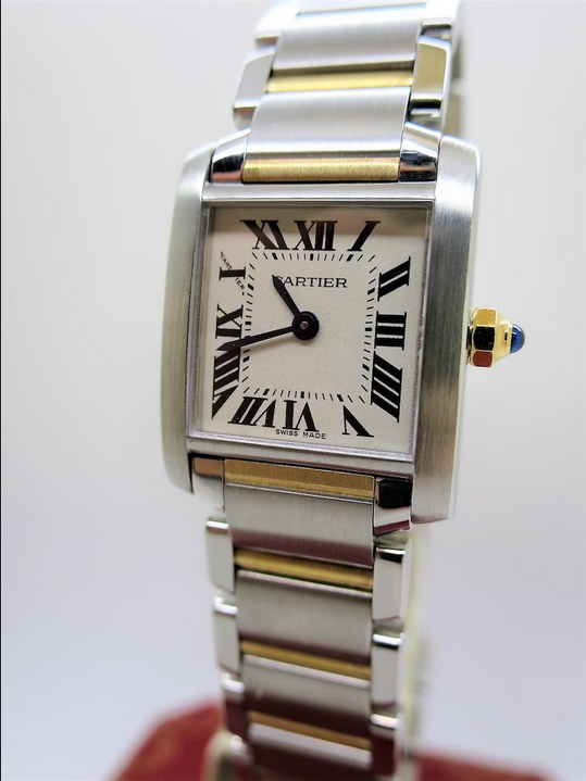 AUTHENTIC CARTIER TANK SM
