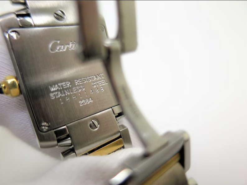 AUTHENTIC CARTIER TANK SM