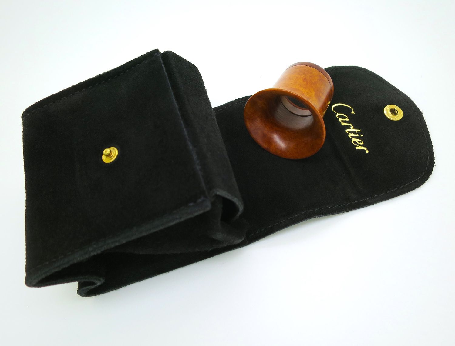 Cartier Prive' Edition 10x Loupe, Watch Pouch + Polishing Cloth watch accessories