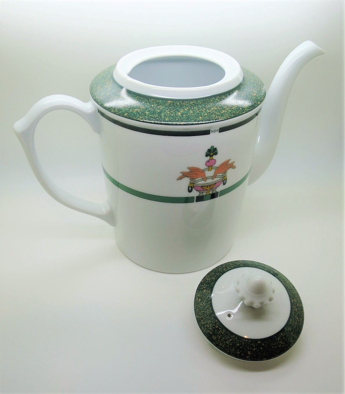 Vintage Cartier Hostess Tea or Coffee Pot French Limoges Porcelain