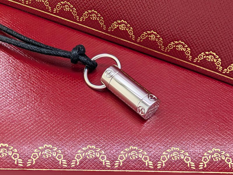 Cartier LOVE Screwdriver Pendant in 18kt White Gold with Paris Certificate of Authenticity + Original Box