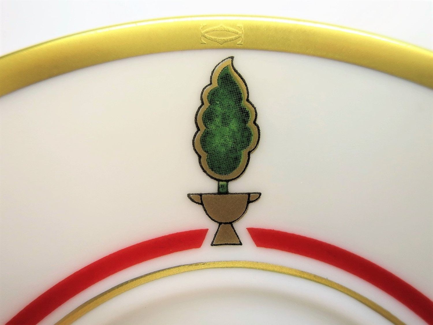 Limoges Porcelain for Cartier Cup + Saucers Set of 6