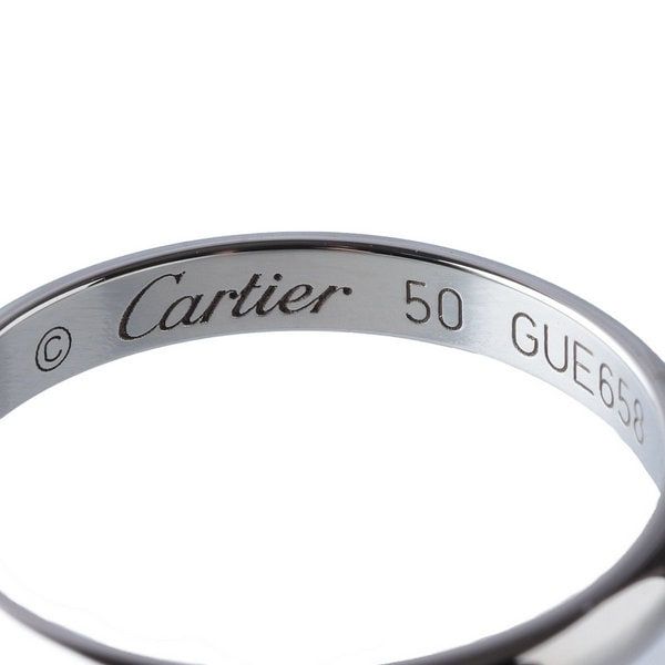Cartier 1895 Wedding Band with Certificate of Authenticity 2.5mm Wide in Ring Size 5.5