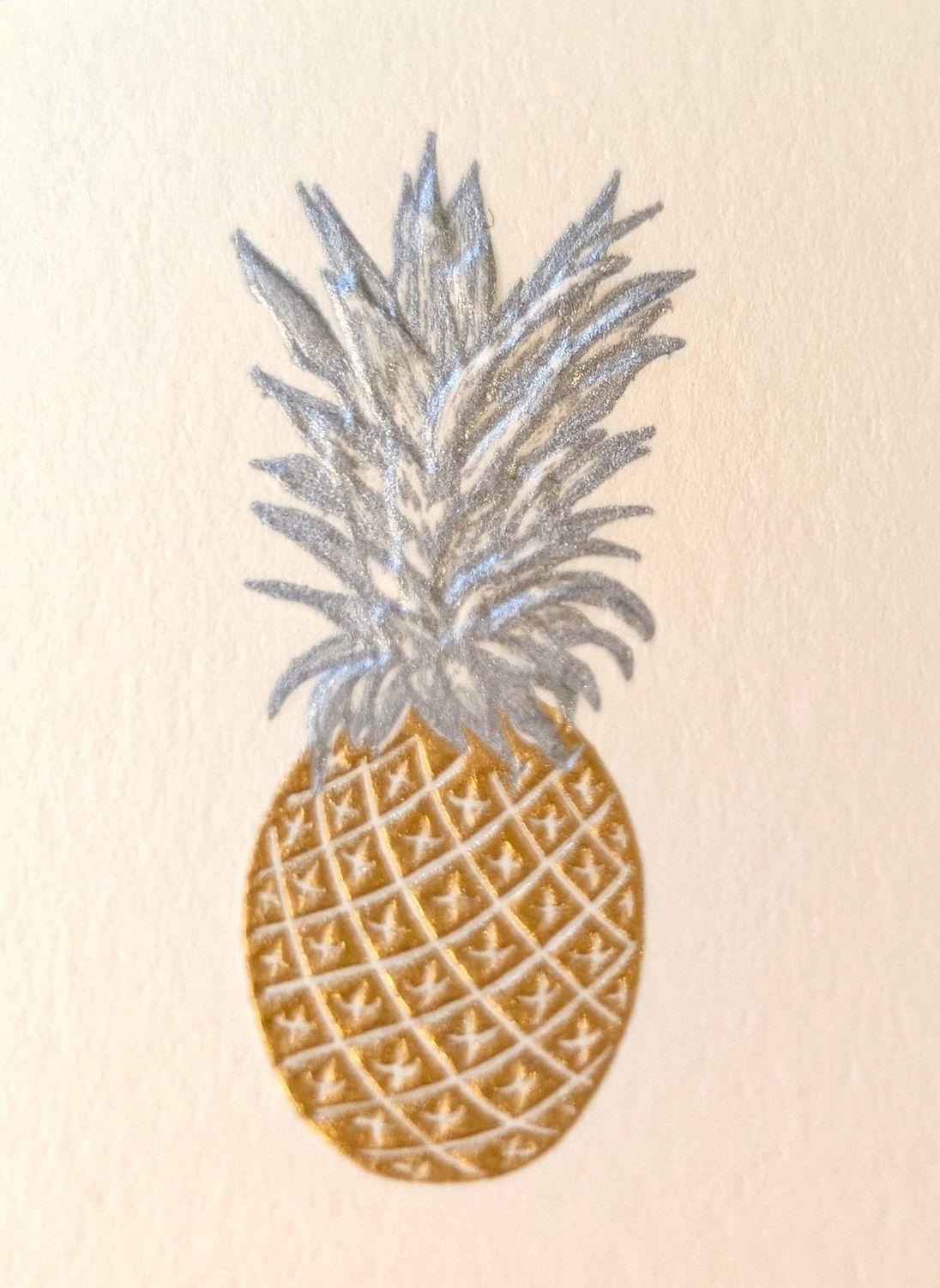 Vintage Cartier Stationery Set in Original Box Pineapple motif