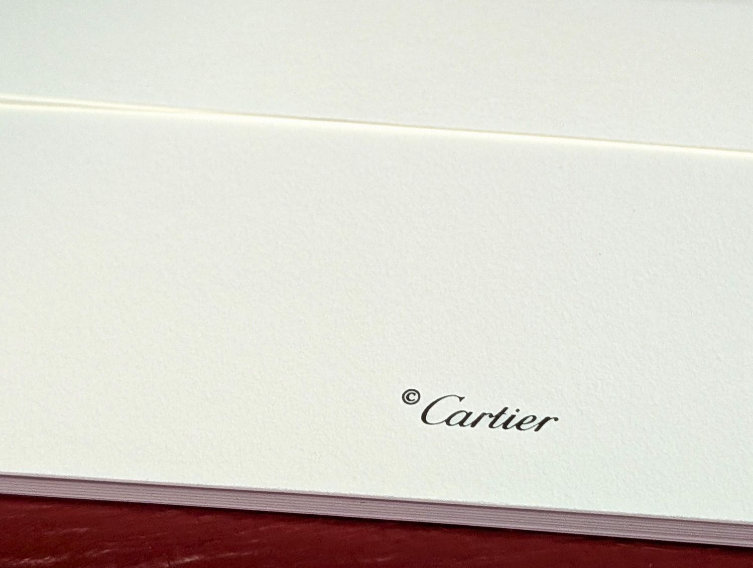 Vintage Cartier Stationery Set in Original Box Pineapple motif