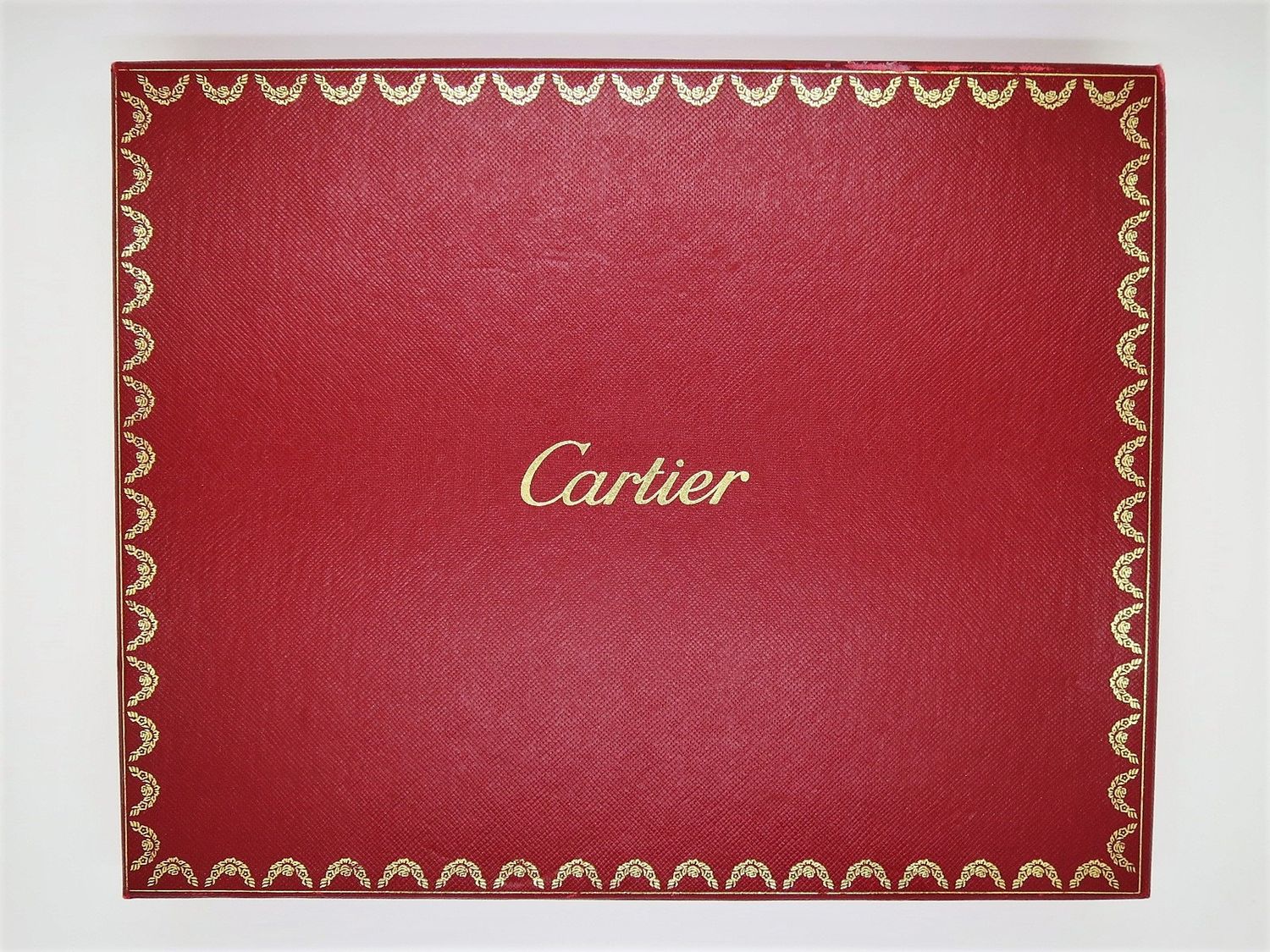 Cartier Trinket Tray Large Size Limoges Porcelain