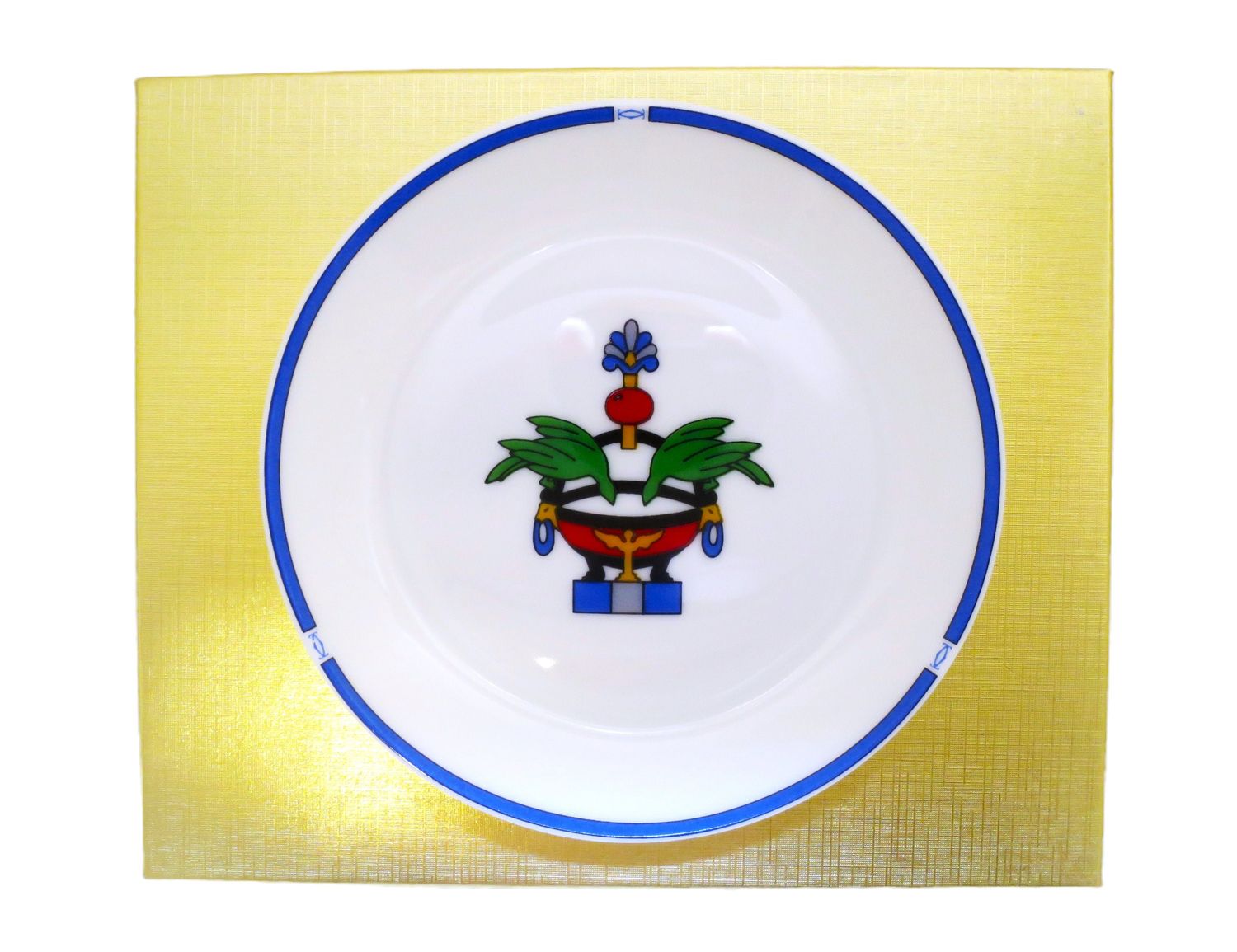 Vintage Cartier Ring Dish Limoges French Porcelain