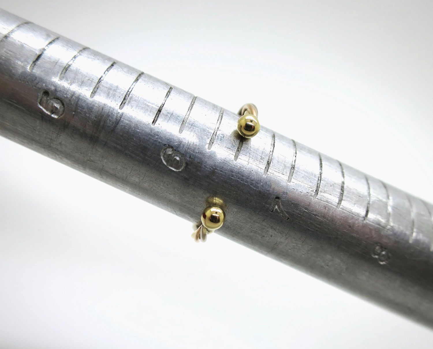 Cartier Trinity Twist Ring Size 6.5 Slender Band