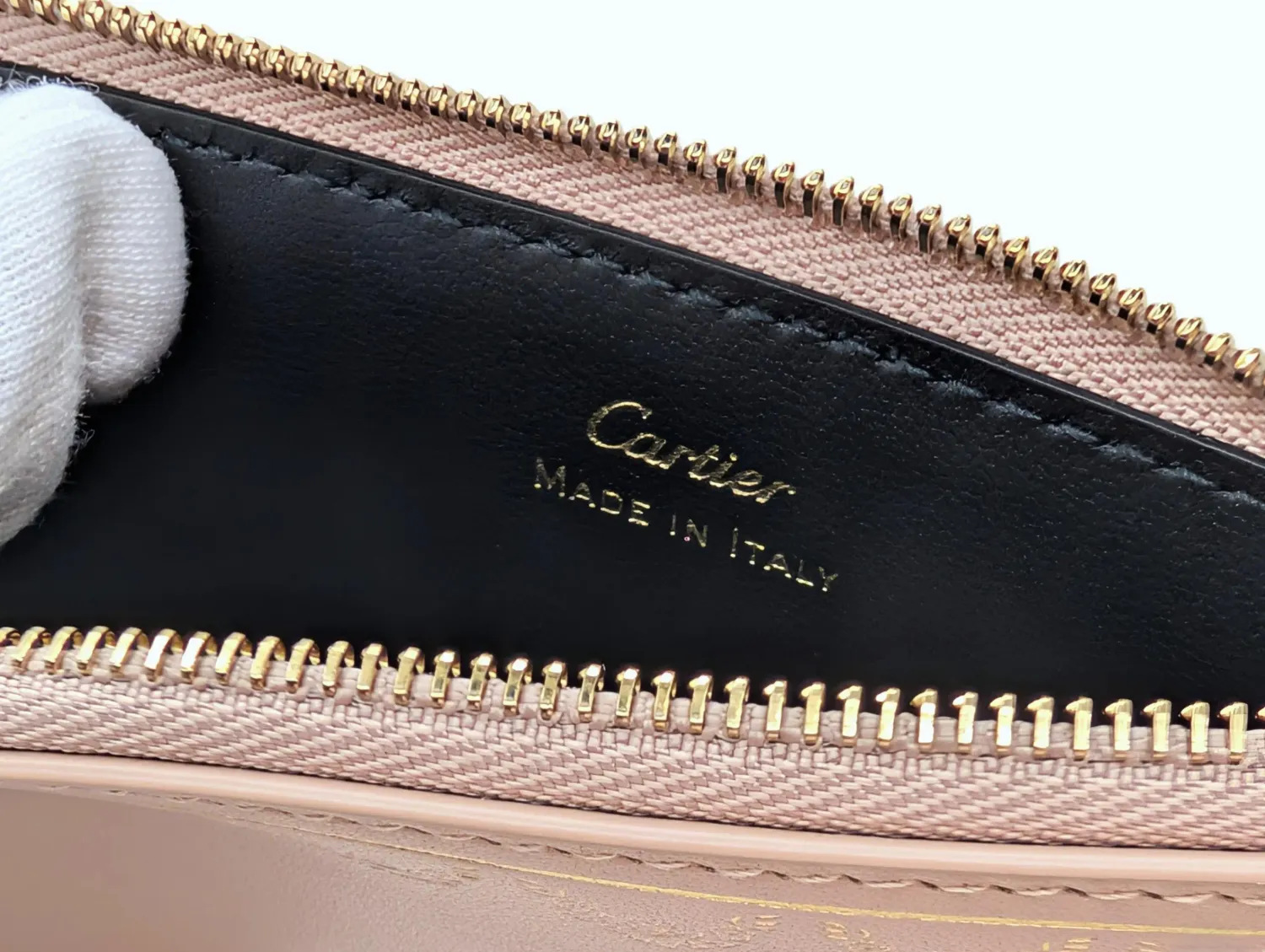 Cartier Credit Card Case Garland Series with Product Tag, Booklet + Box 