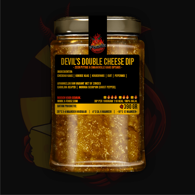 Devil's Double Cheese Dip 390